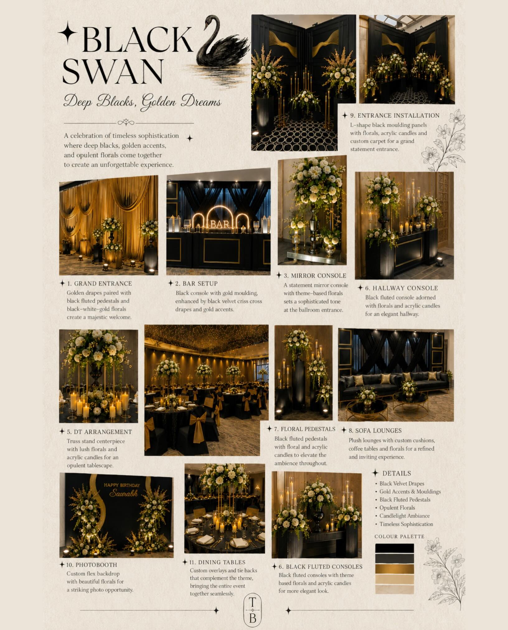 Black Swan — event design