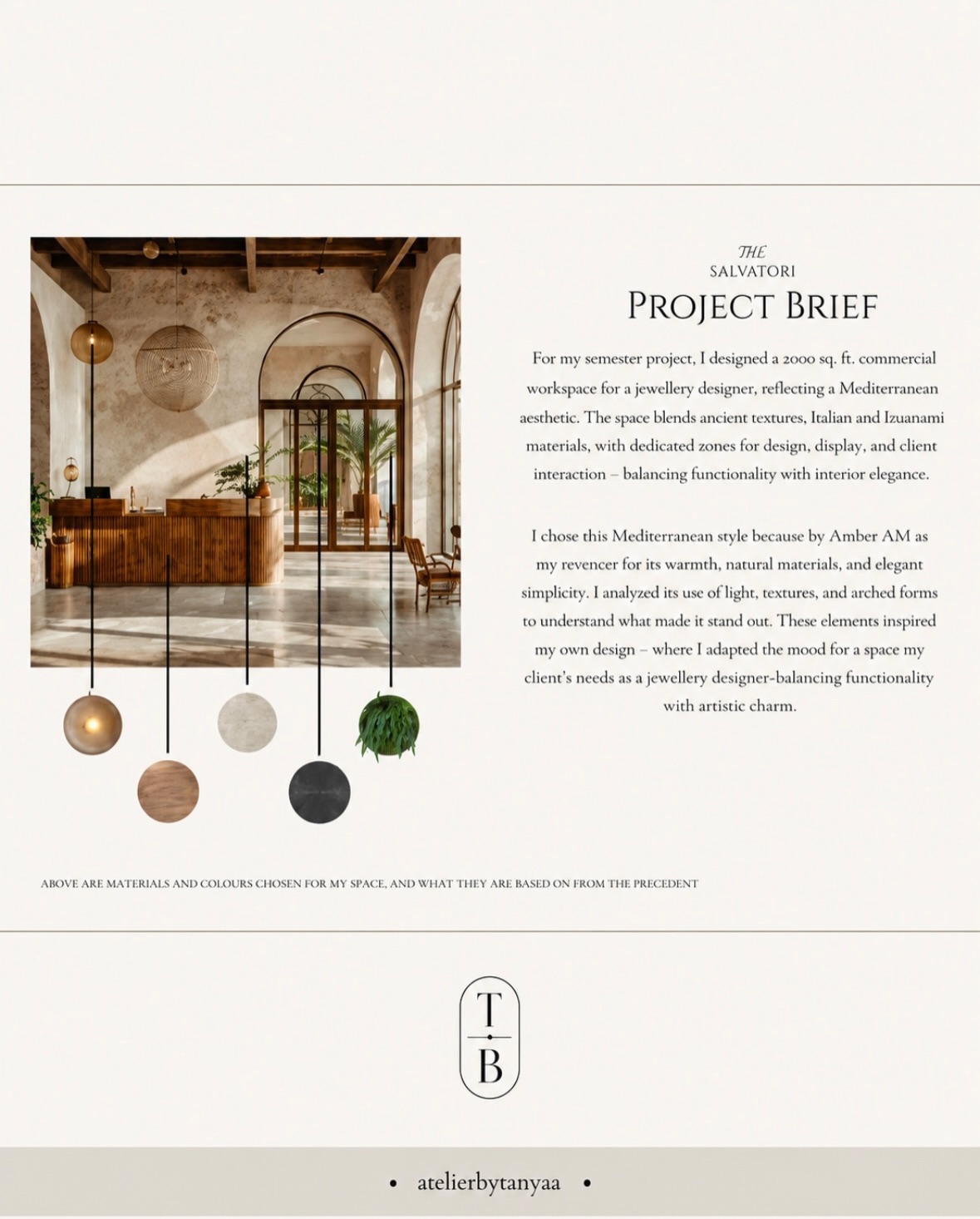 The Salvatori — project brief